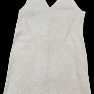 Banana Republic Beige Ribbed Knit Dress